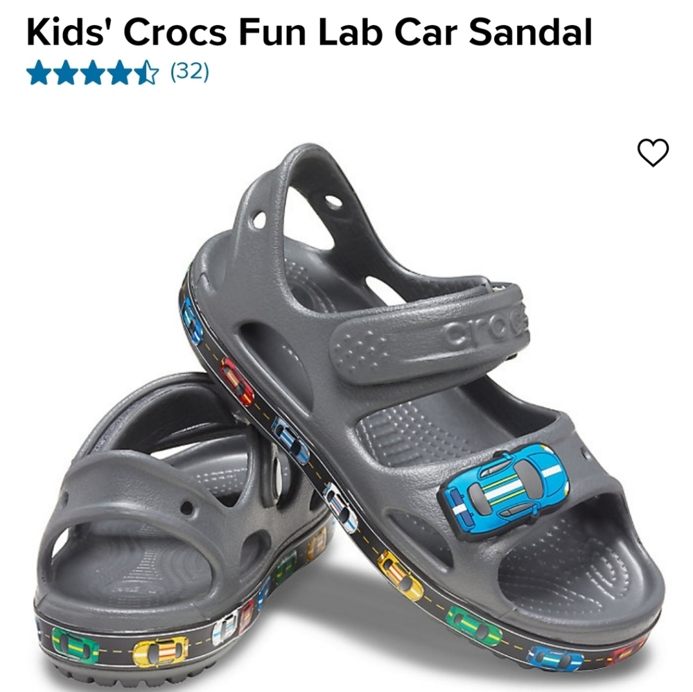 Kids' Crocs Fun Lab Car Sandals
